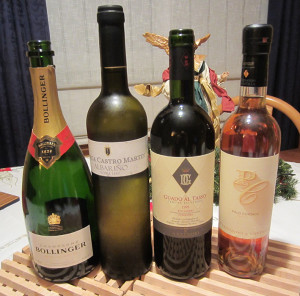 Christmas wines